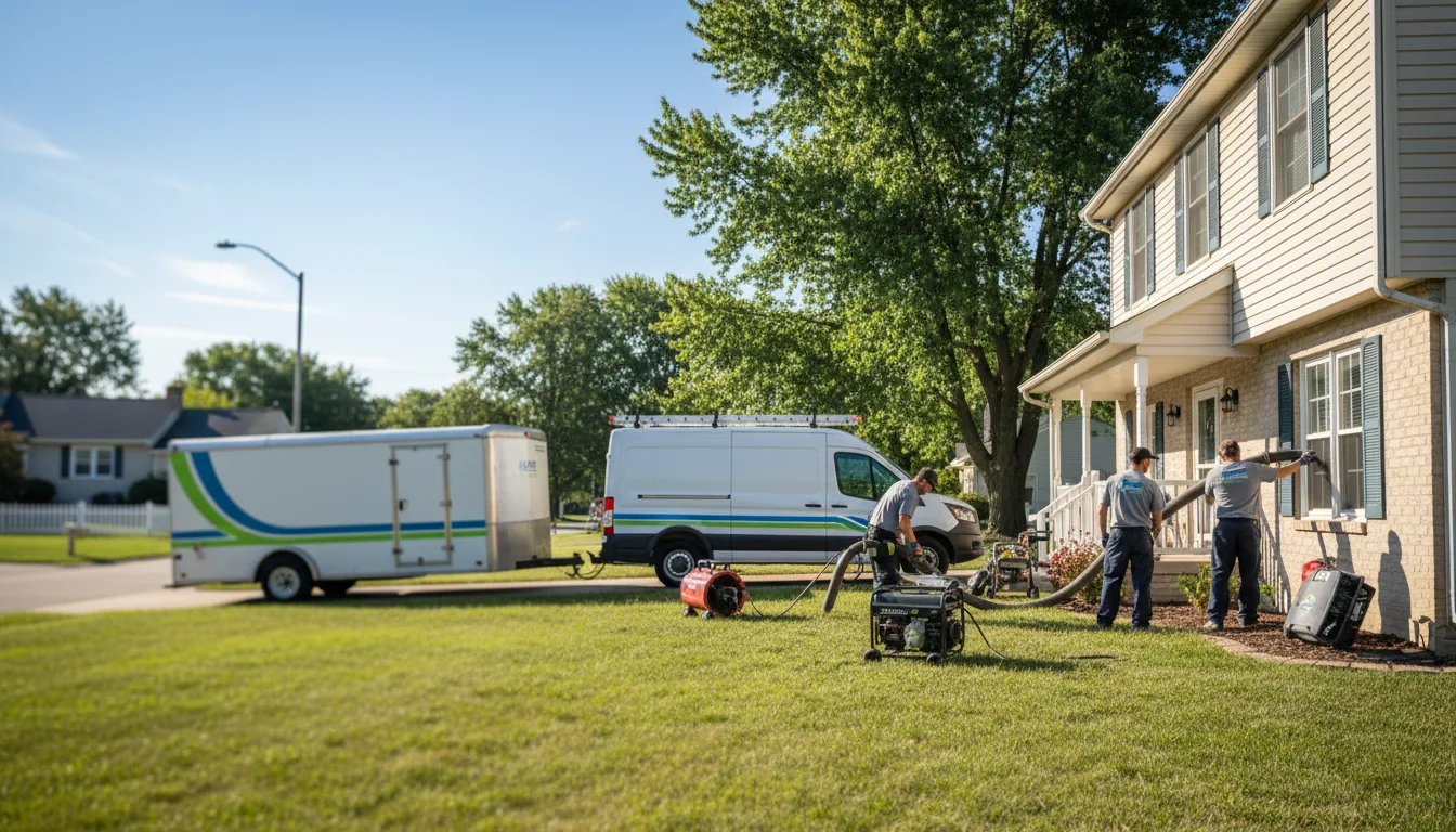 Flooded Basement Restoration And Cleanup With Repair in Warrensburg, NY near me